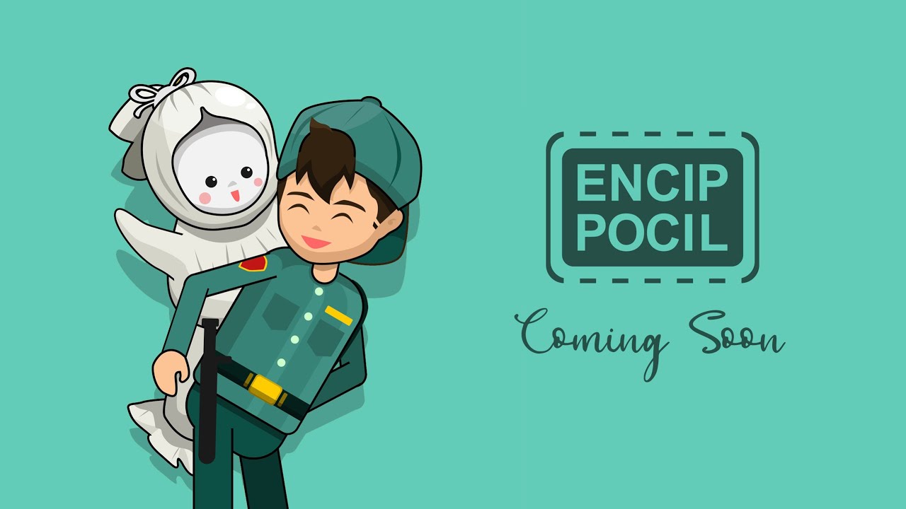 Coming Soon Kartun  Lucu Encip Pocil Animasi Hantu  