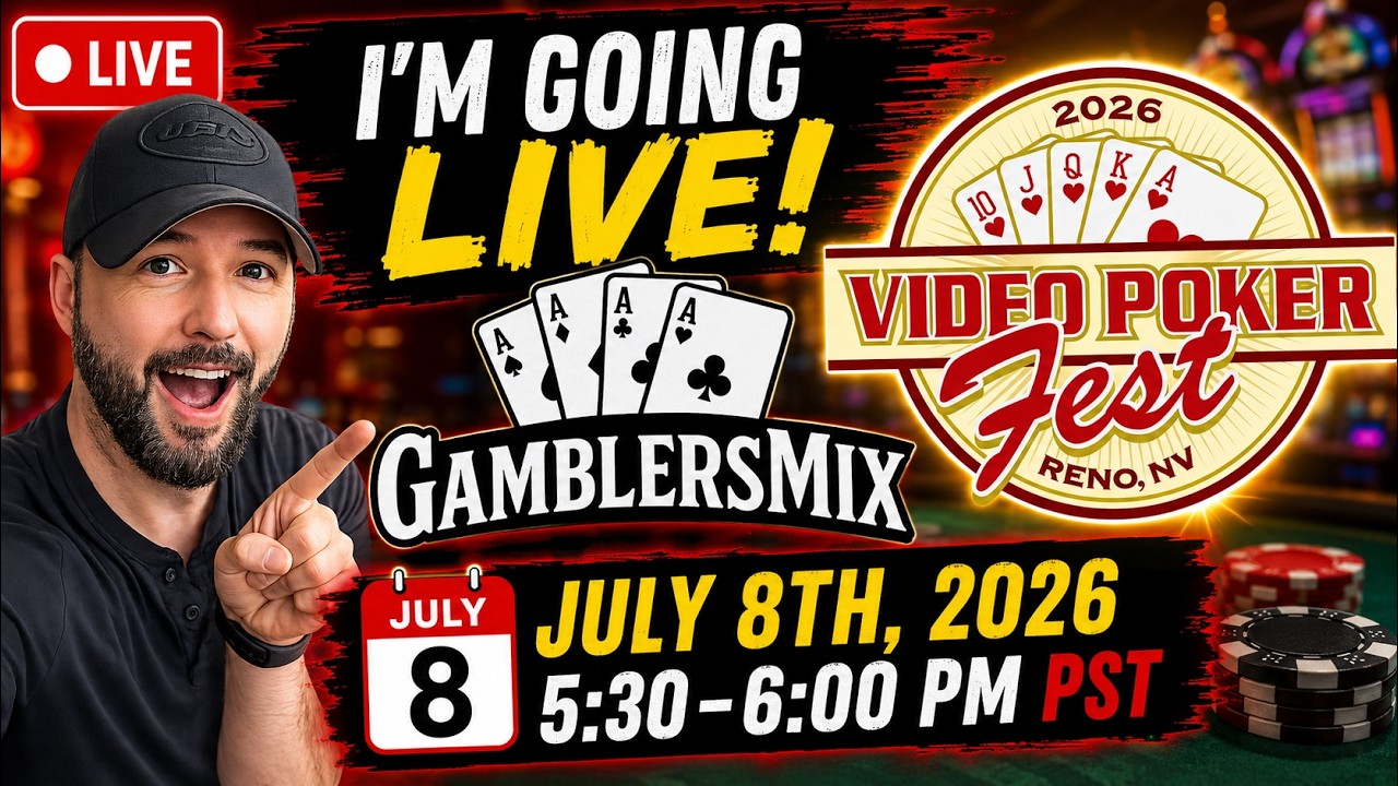 Live From Video Poker Fest 26 at Peppermill Reno!