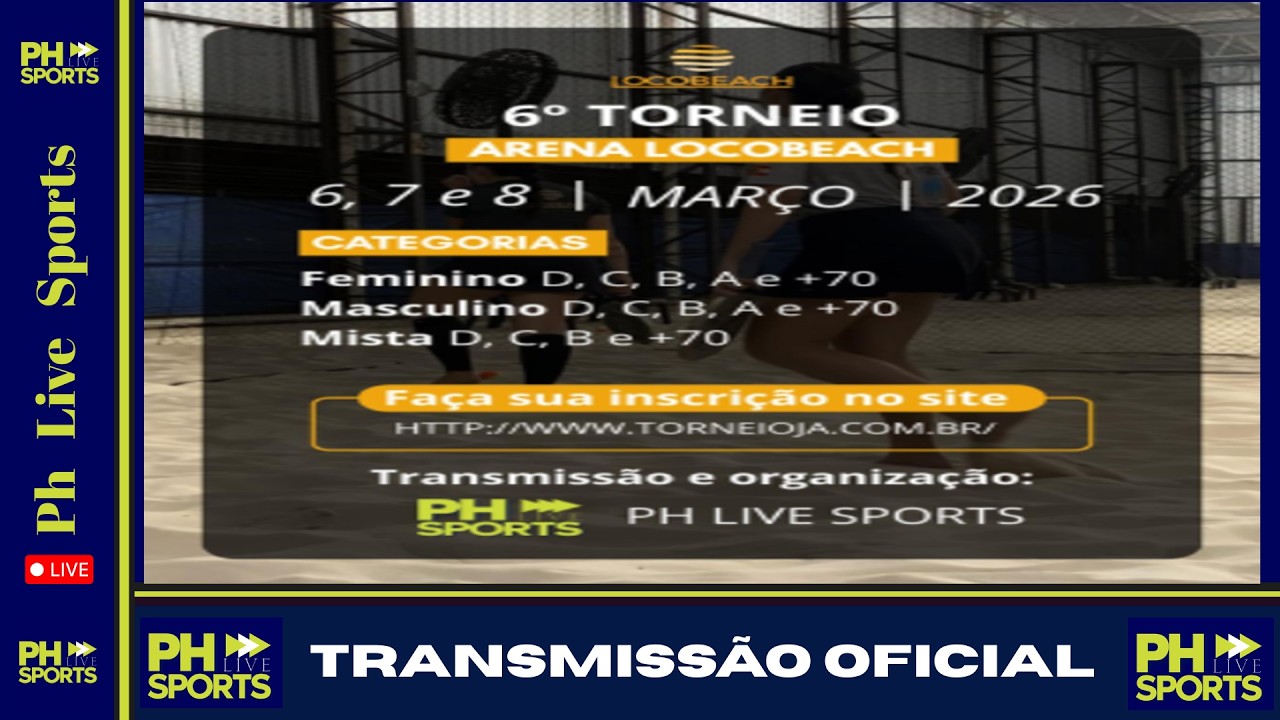 Quadra PURUPAN (4) - Sábado - 6º TORNEIO ARENA LOCOBEACH