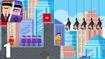 The Superhero League 2 - Gameplay Walkthrough Part 1 All Levels (Android & iOS)