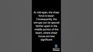 Stirrups in beam #ytshorts #shortsvideo #civilengineering #beam #stirrups #reinforcement