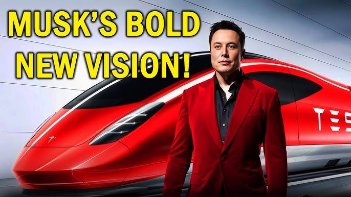 Elon Musk Just ANNOUNCED the Tesla Train & It Changes Everything! - YouTube