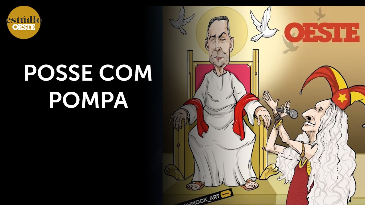 Charge da semana da Revista Oeste: posse de Barroso no STF | #eo