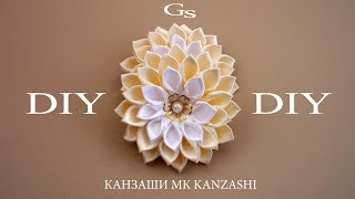 DIY: Весеннее настроение. Новая резиночка. Канзаши МК / Spring mood. New elastic. Kanzashi MK.