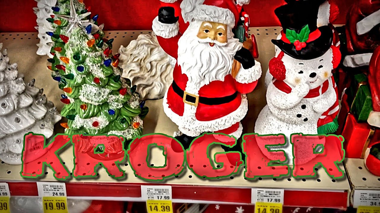 Christmas Decor 2019 Kroger Youtube