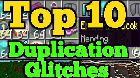 Top 10 Minecraft Bedrock Duplication Glitches 1.14+ ANY ITEM PS4, Mcpe,Xbox,Windows,Switch