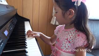 幼児　ピアノ　てをたたきましょう　Te wo tatakimashou Resimi