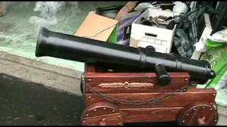 Halloween Pirate Cannon