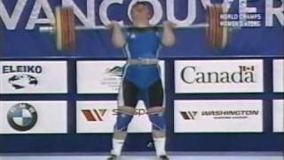 Weightlifting World Championship 2003 Women  75 kg Albina Khomich Russia