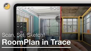 Scan, Set, Sketch! RoomPlan in Morpholio Trace for Interior Design by morpholio 1,367 views 8 months ago 44 seconds