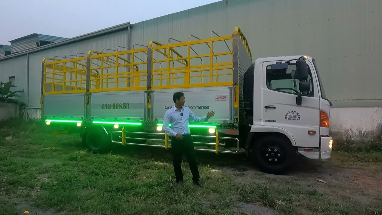 XE HINO FC BỬNG NHÔM | XE HINO 6.5T MẪU 2022 | GIÁ XE... - youtube