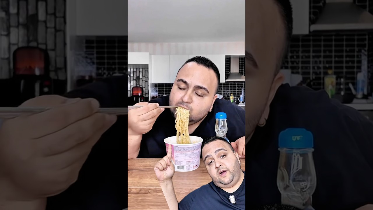 UCUZ, LEZZETLİ VE KOLAY BİR NOODLE TARİFİ İLE GELDİM! #noodle #recipe #asmr
