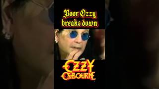 Poor Ozzy Breaks Down When Asked About Sharons Illness