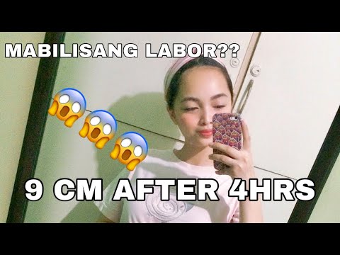 Paano mabilis bumukas ang cervix (9cm agad after 4hrs) Normal Delivery | Birth Story