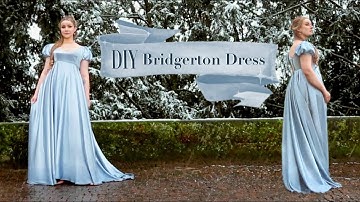 DIY Bridgerton Dress - Regency Inspired Gown with Pattern