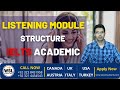 IELTS Listening Module Structure and IELTS Listening tips | IELTS with WSL