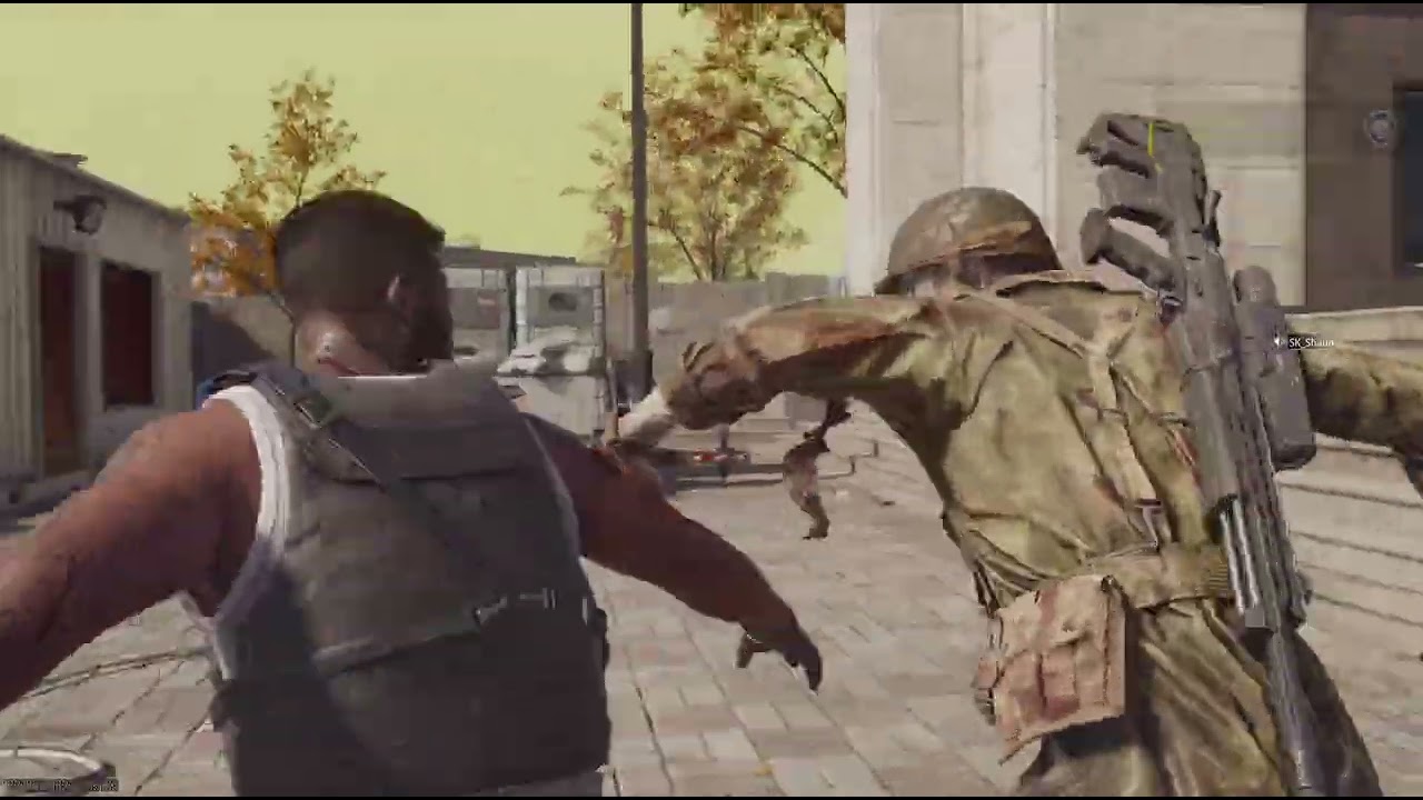 Playing battle royale 