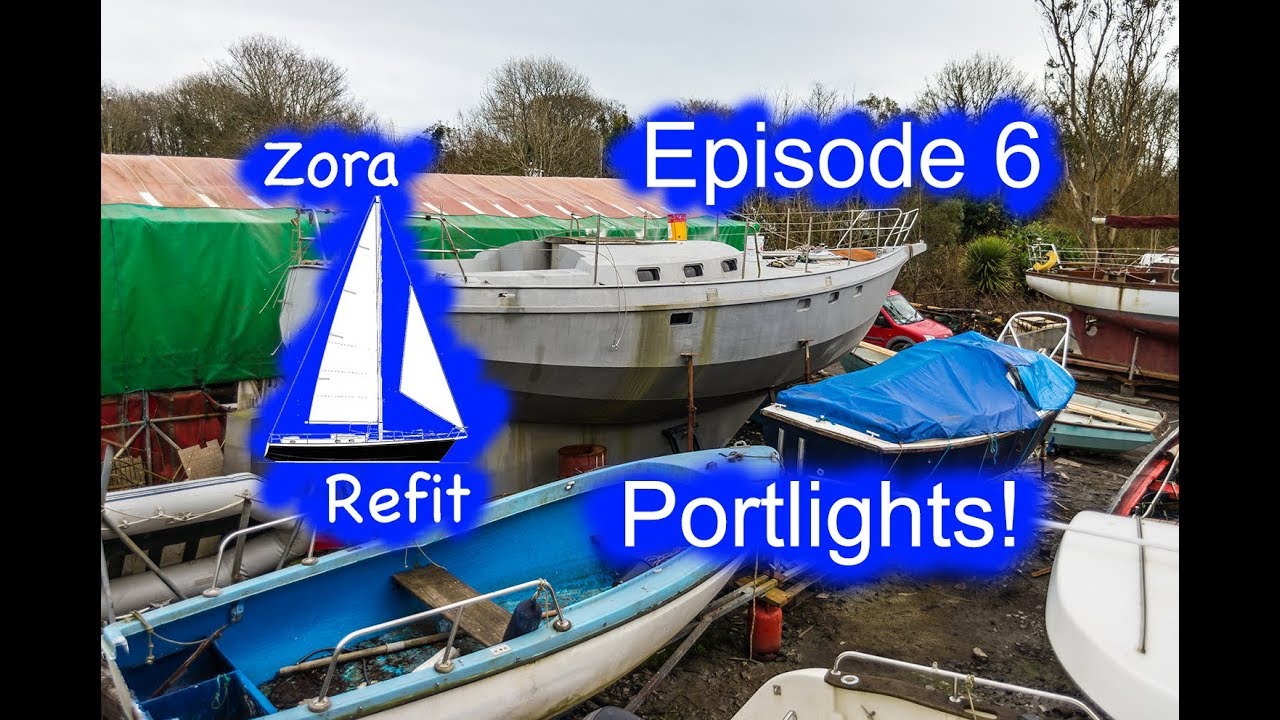 Steel Adventure Sailboat - Episode 6 - Portlights