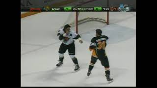 ECHL fight - Burkemper vs Danick Paquette 01/11/14