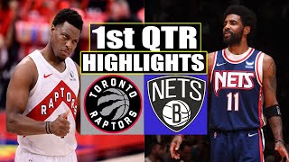 Toronto Raptors vs Brooklyn Nets 1st QTR HIGHLIGHTS | March 25 | 2024 NBA Season