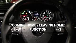 #TechTuesday | Volkswagen ‘Coming Home/Leaving Home’ function