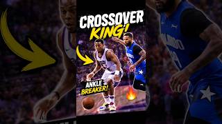 🔥 INSANE Crossover Move 😳🏀 #shorts#Basketball #NBA #Crossover #AnkleBreaker #Hoops #Basketballskills