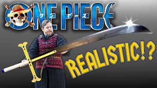 ONE PIECE Mihawks Sword is PRACTICAL?!