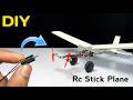 Make Rc Plane With Dc Motor DIY Rc Stick Plane Rcplane 3dprinting