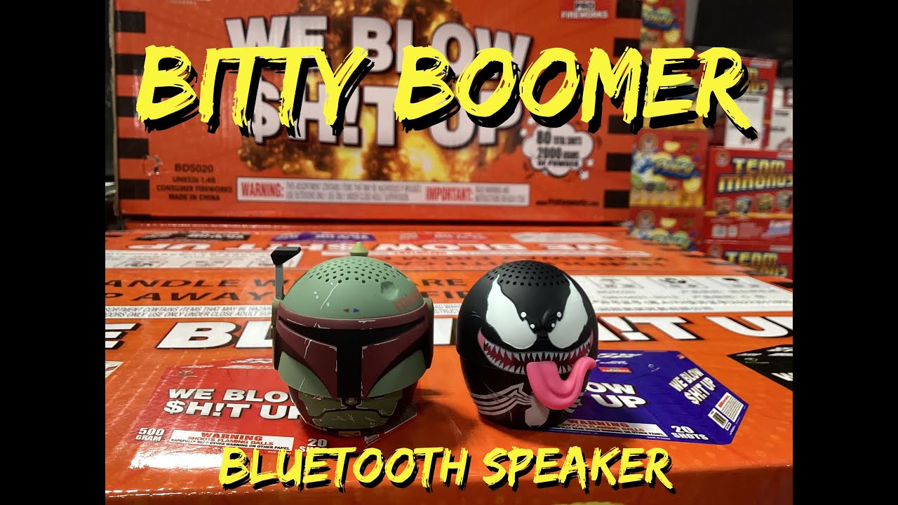 BITTY BOOMER Bluetooth Speaker - YouTube