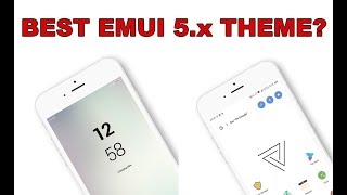 Amazing white Huawei theme for EMUI 5.x (MUST HAVE!!!) screenshot 1