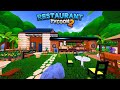 Roblox  how to build a secret cafe in the middle of the forest speedbuild  restaurant tycoon 2