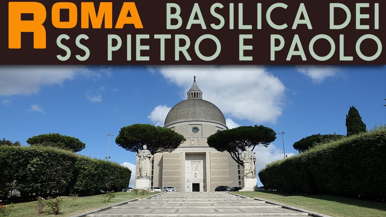 ROMA - Basilica dei Santi Pietro e Paolo all' EUR