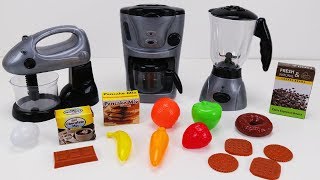 Kitchen Appliance Set from Kid Connection Imaginary Play Breakfast with Spiderman Toy Learning Video