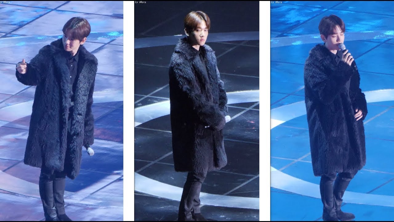 181225 엑소(EXO) 12월의 기적 (Miracles in December) [백현] BAEKHYUN 직캠 Fancam (2018 가요대전) by Mera