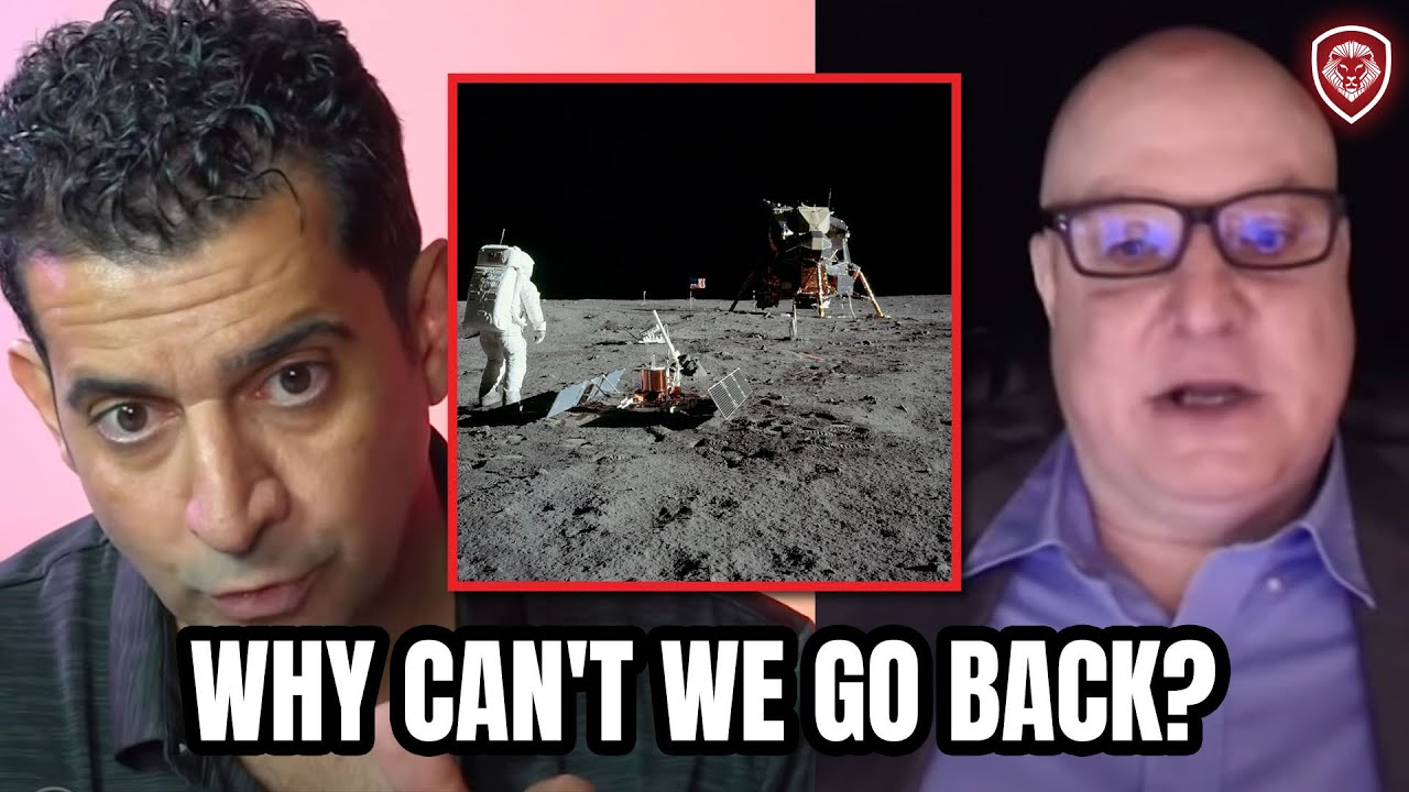 Conspiracy Theorist Explains Why Moon Landing Was FAKE