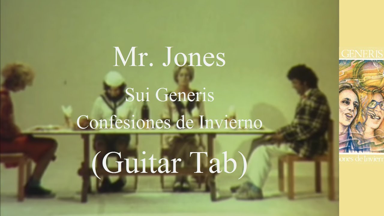 Sui Generis - Mr. Jones (Guitar Tab) - YouTube