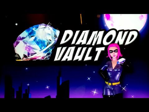 Fort Knox Diamond Vault Slot - NICE SESSION, ALL FEATURES!