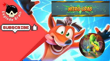 CRASH ON THE RUN NITRO CRAB