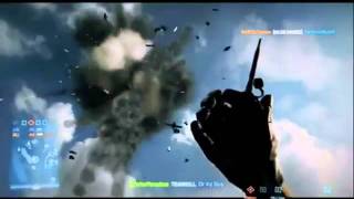 BATTLEFIELD 3: LOL troll killing his own team members!