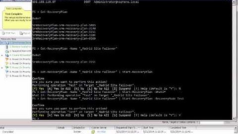 Automating an SRM failover with PowerCLI and custom functions