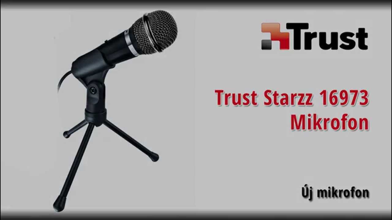 Trust Starzz 16973 mikrofon hangteszt (review) - YouTube