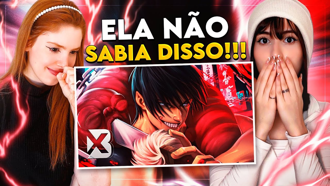 REACT Blxck - Invisível (Toji Fushiguro) | CR Reacts