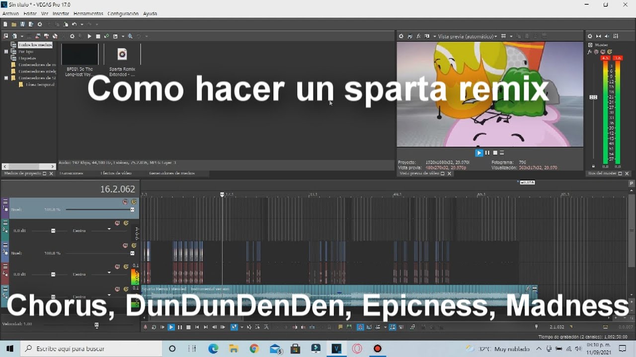 Как сделать ремикс Спарты Хор, ДунДунДенДен, Эпичность, Безумие