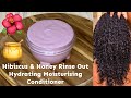 How To: DIY Hibiscus & Honey Rinse Out Conditioner, For Super Soft Hydrating & Moisturising Hair