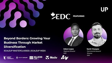 Masterclass: Beyond Borders - Growing Your Business Through Market Diversification