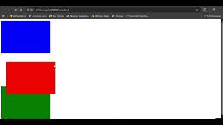 Position Static &amp; Relative , Html , Css