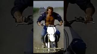 1987 VHS Dating Tape of a Cyborg Dirt Bike Rider.  #VHSDatingTape #Cyborg #1987 #DirtBikeCrash