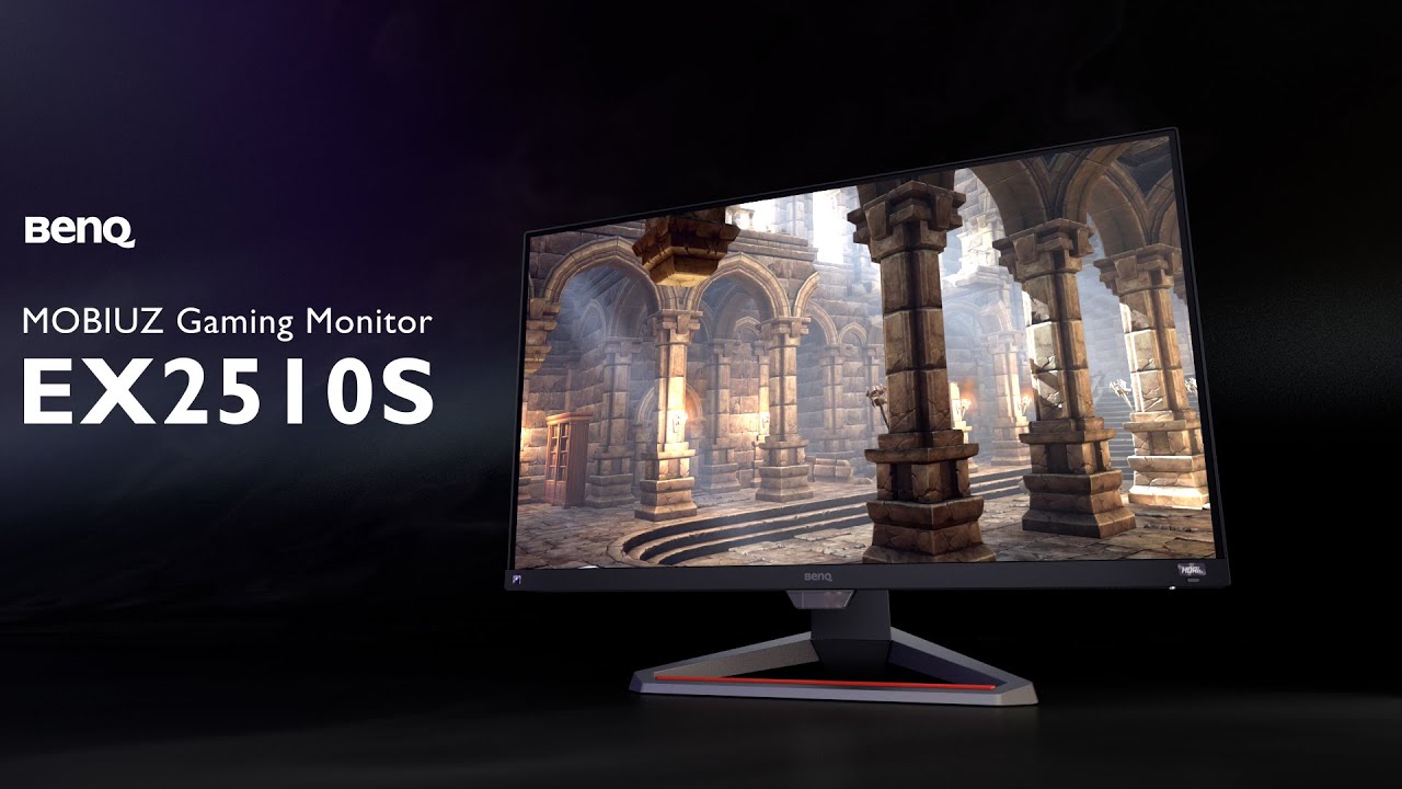 BenQ EX2510S MOBIUZ 24.5” 1080P FHD IPS 1ms 165hz Gaming Monitor
