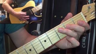 La Bamba Guitar Lesson Easy Bar (Barre) Chords for Beginners Exercise Part Two with RIFF TAB chords