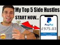 Increase Your Income UK - TOP 5 Side Hustles To Start 2021 That Actually Make Money!